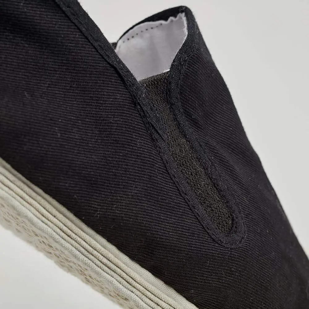 Blitz Sports Cotton Sole Kung Fu Shoes - Black - Image 4