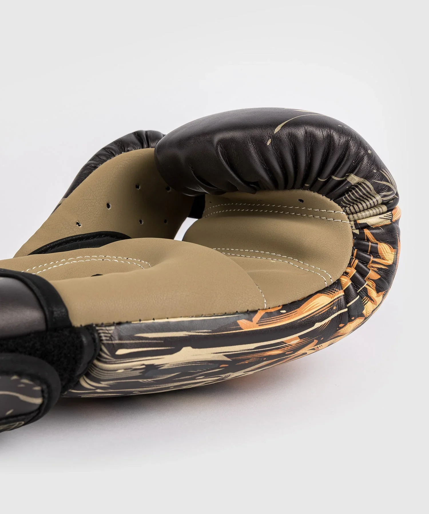 Venum Tiger Kids Boxing Gloves - Black/Neon Orange - Image 5